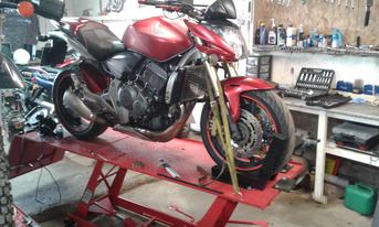 Motorcycle repair